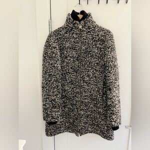 J. Crew Lodge Bouclé Insulated Wool Coat
